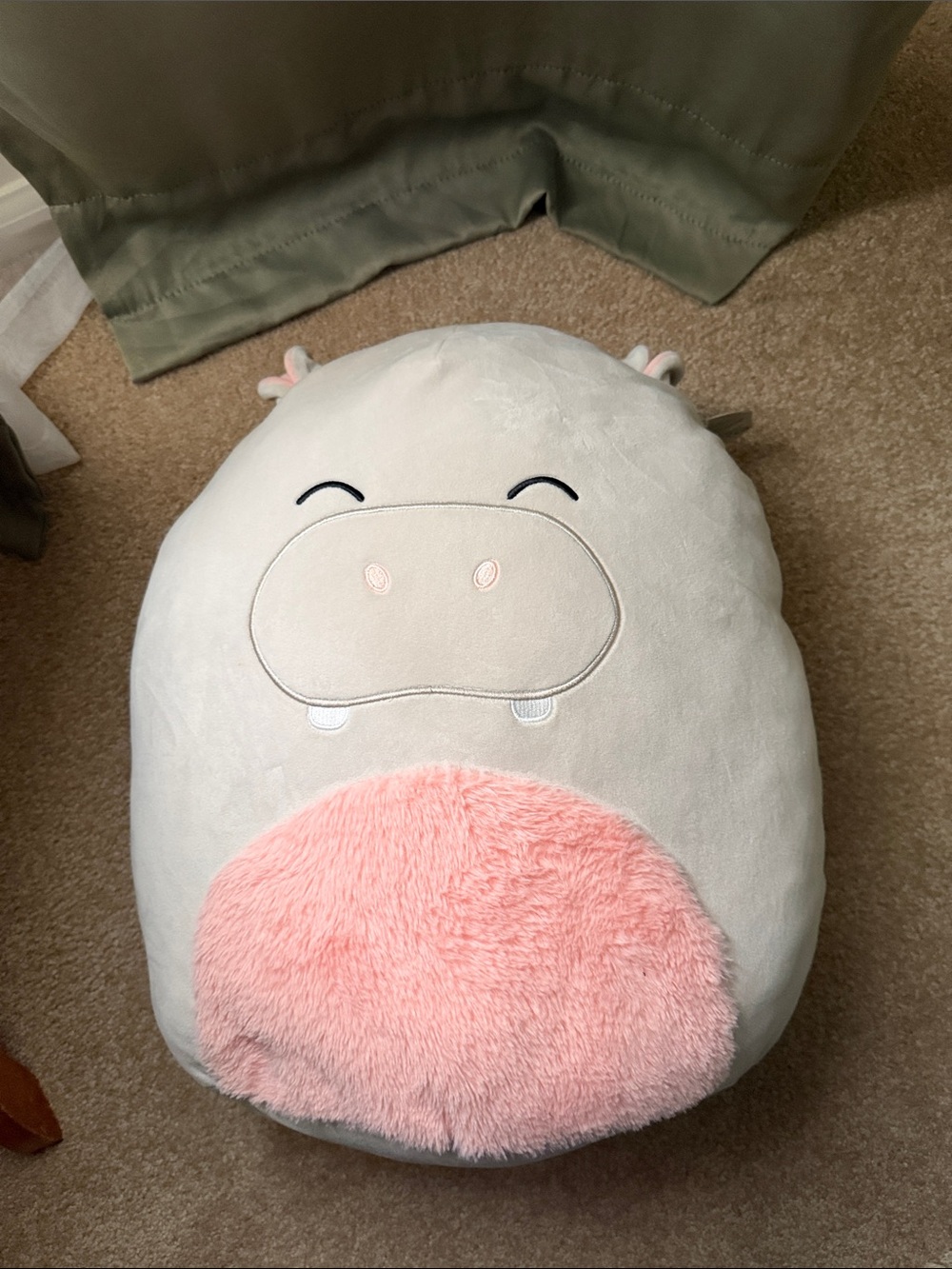 Plush Hippo Plush Pillow